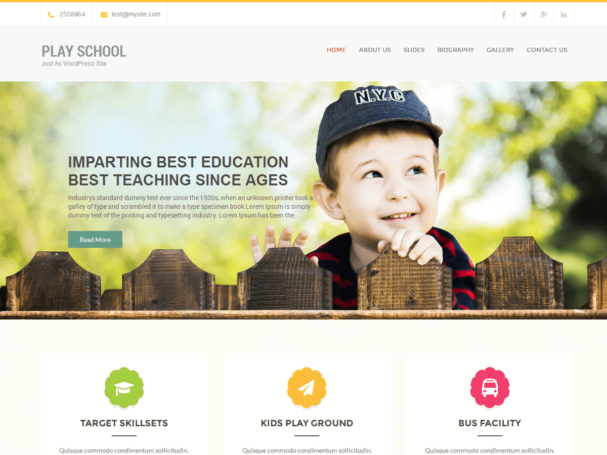 Play School theme screenshot