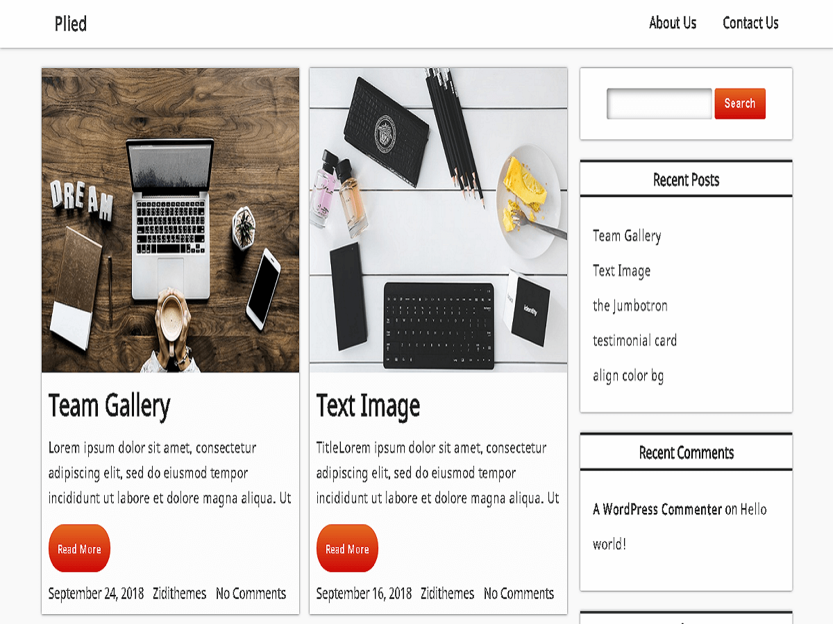 plied theme screenshot