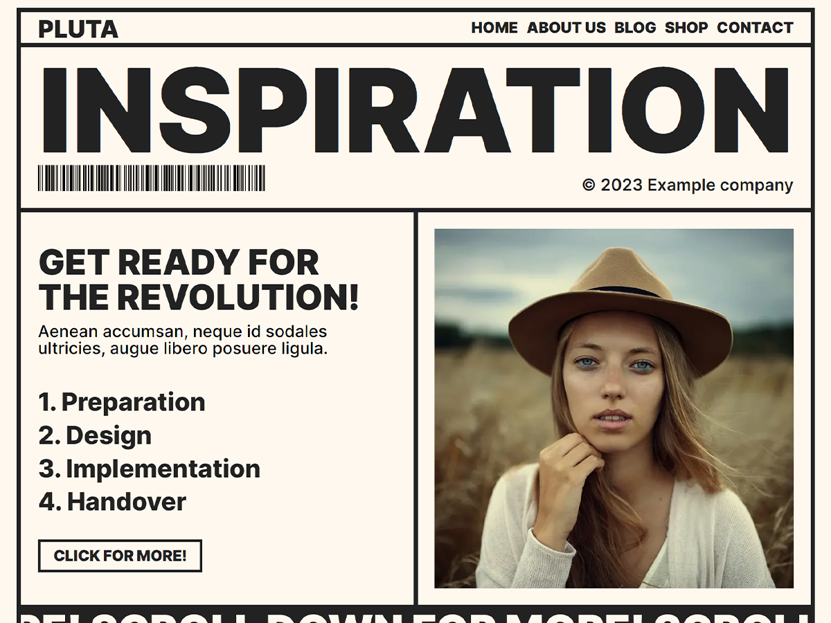 Pluta theme screenshot