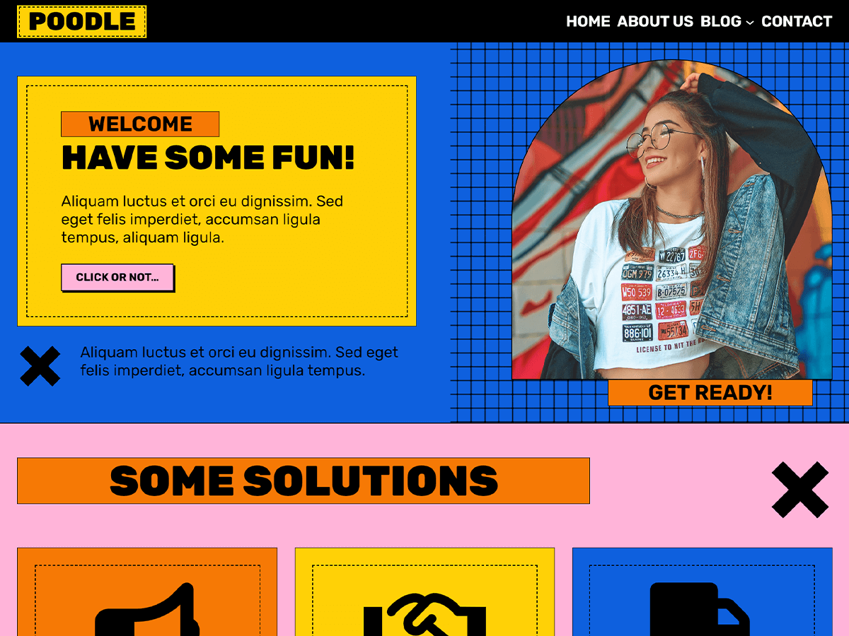Poodle theme screenshot