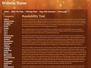 Premium Modern Orange theme screenshot