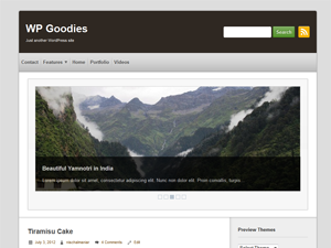 Priimo theme screenshot