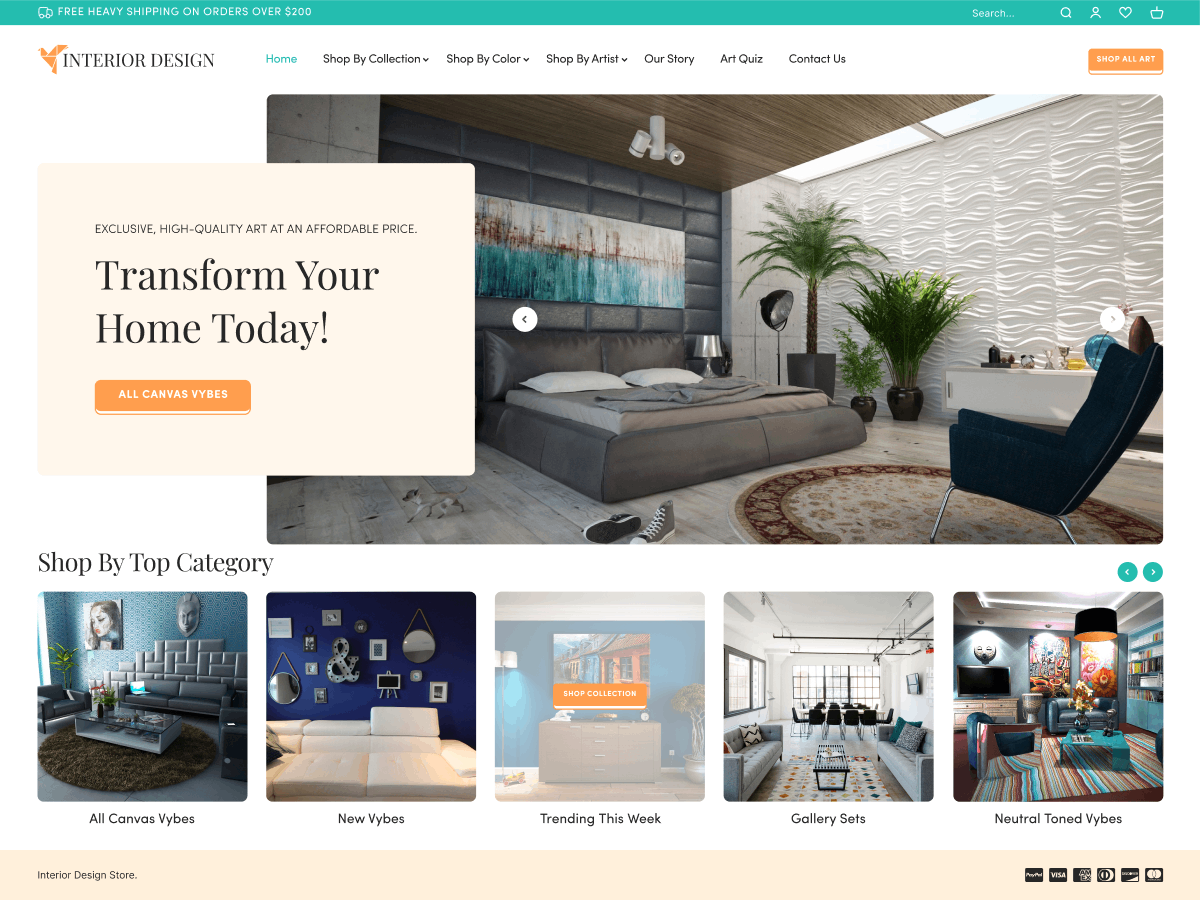 Prime Interior Designer theme screenshot