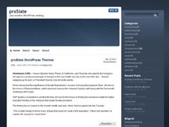 proSlate theme screenshot