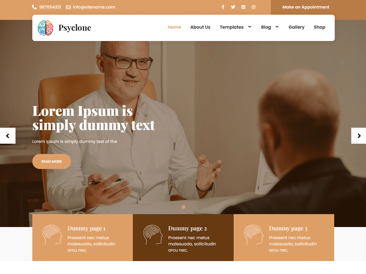 Psyclone Lite theme screenshot