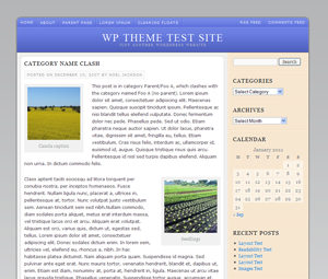 Pujugama theme screenshot