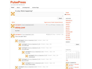 PulsePress theme screenshot