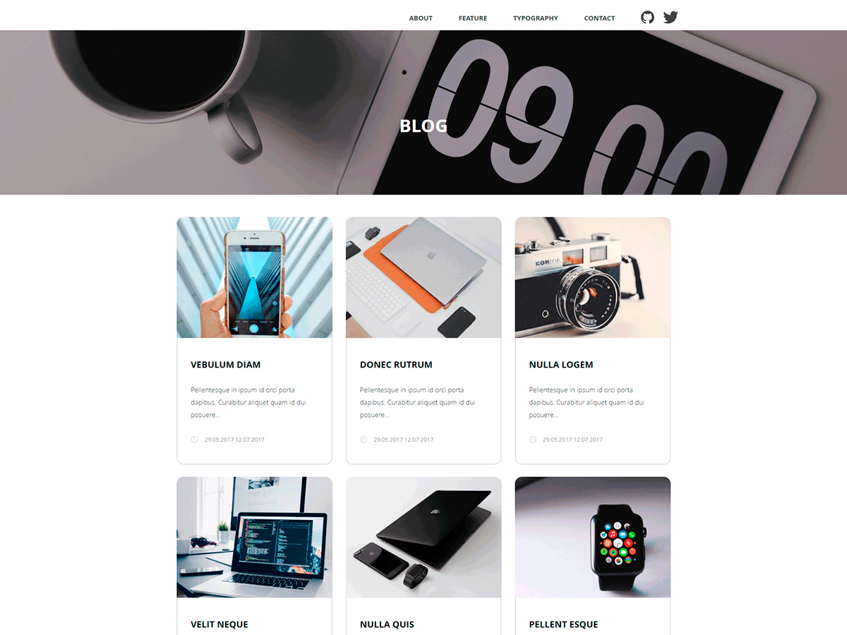 Qoob theme screenshot