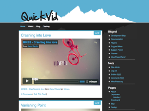 Quick-Vid theme screenshot