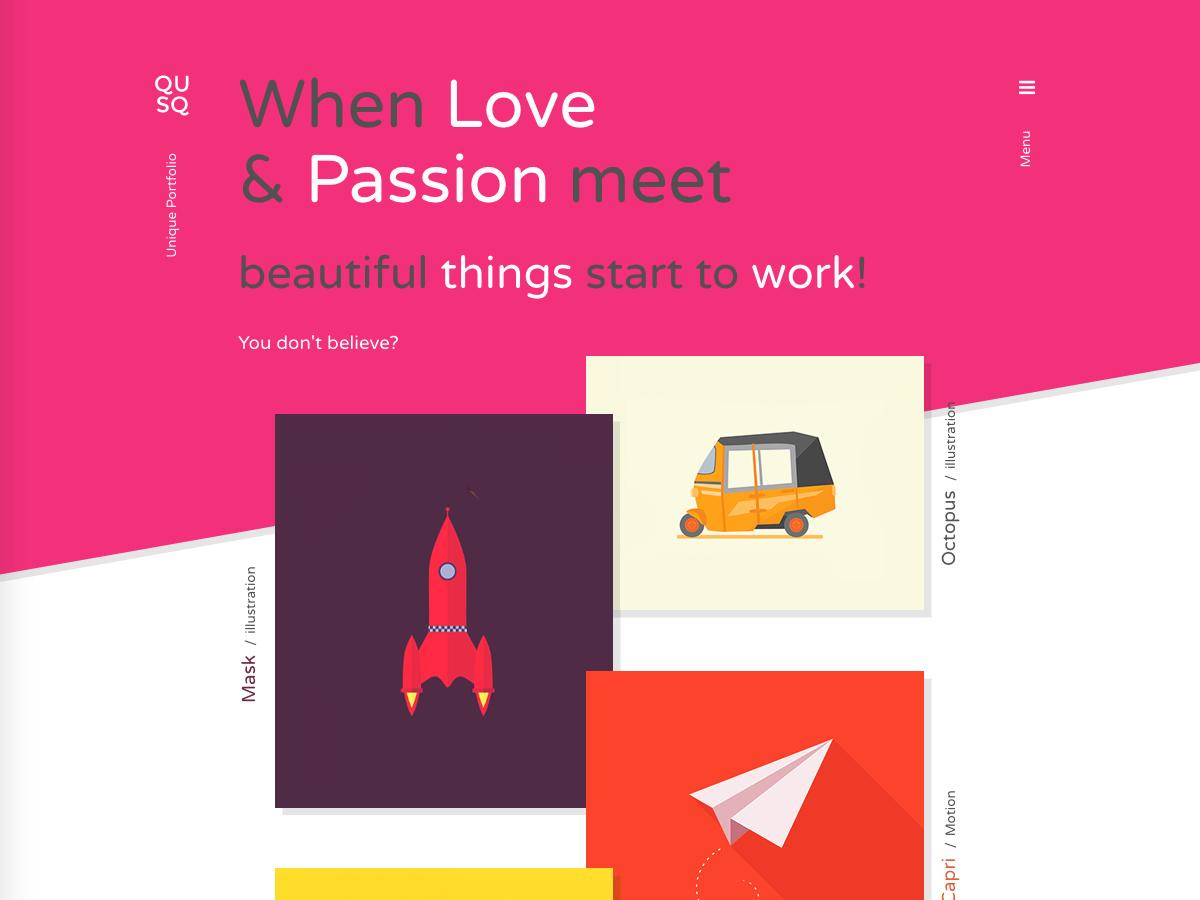 Qusq Lite theme screenshot