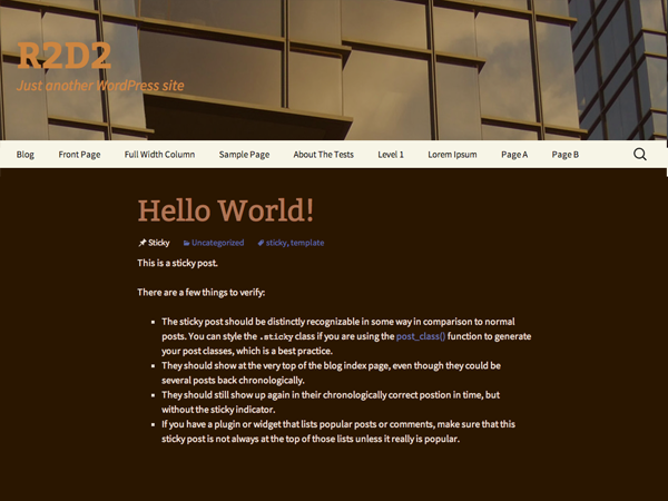 r2d2 theme screenshot