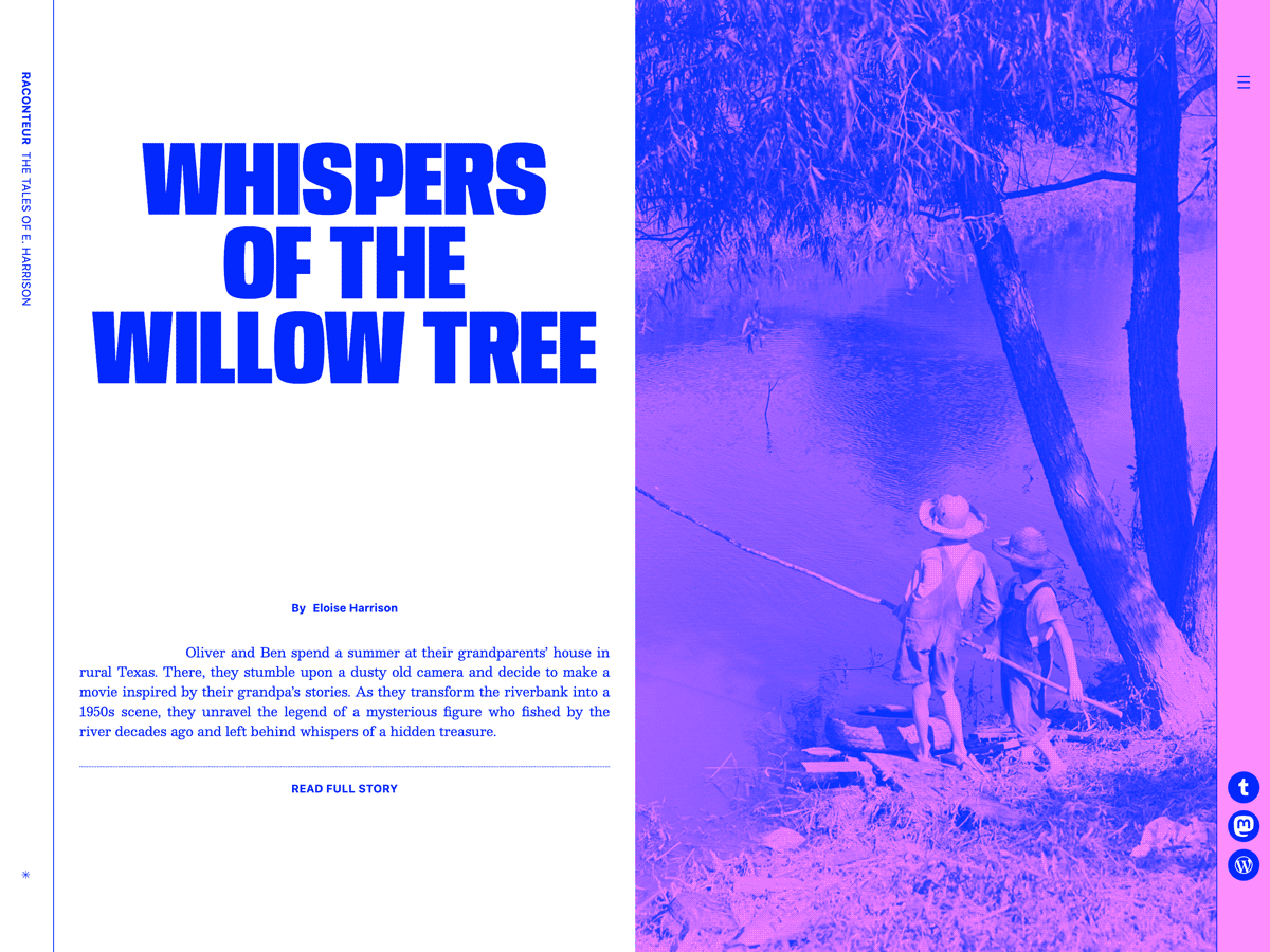 Raconteur theme screenshot