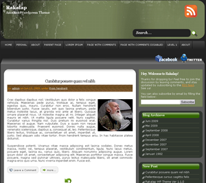 Rakalap theme screenshot