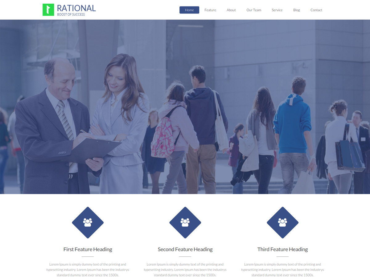 Rational Lite theme screenshot