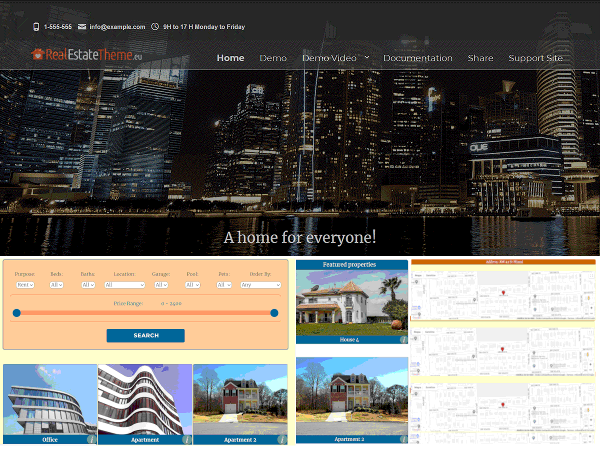 Real Estate Right Now theme screenshot