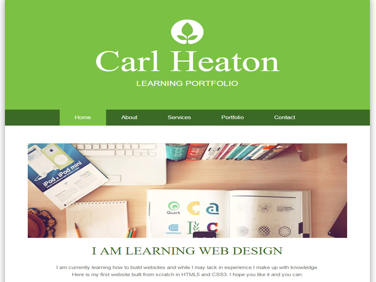 Really Simple Portfolio theme screenshot