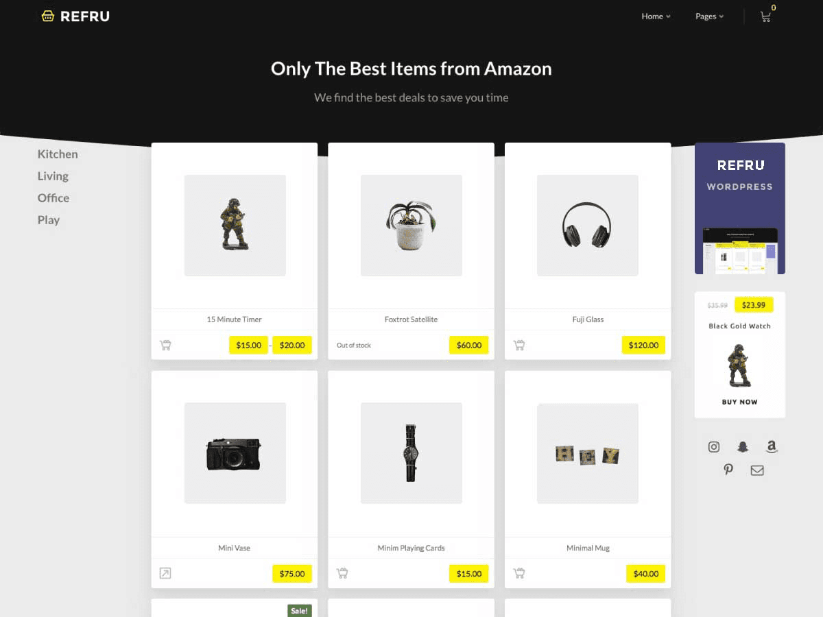 Refru theme screenshot