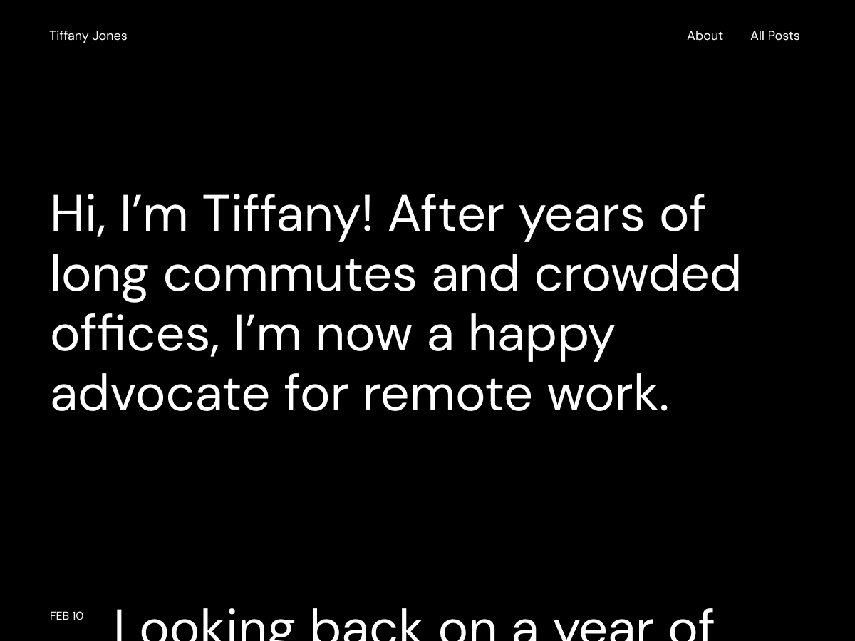 Remote theme screenshot