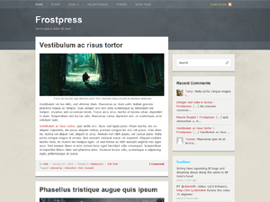 Renegade theme screenshot