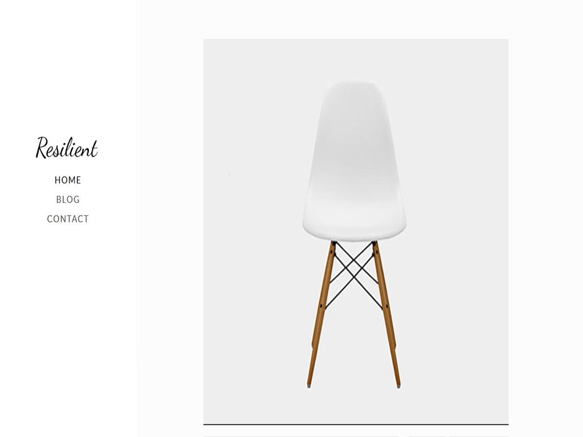 Resilient theme screenshot