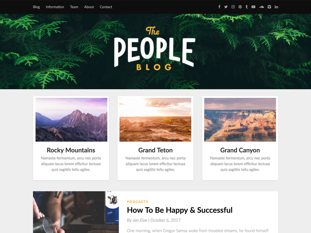 Responsiveblogic theme screenshot