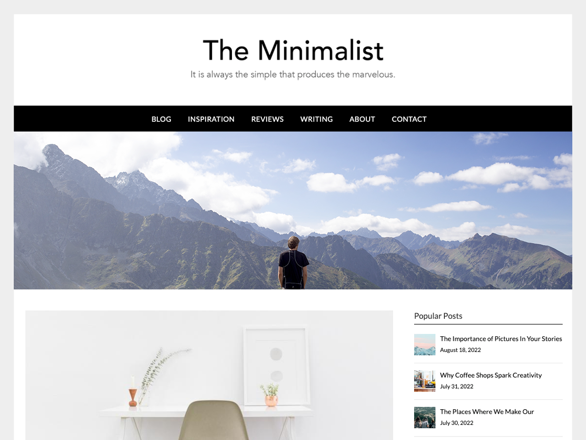 ResponsiveBlogily theme screenshot