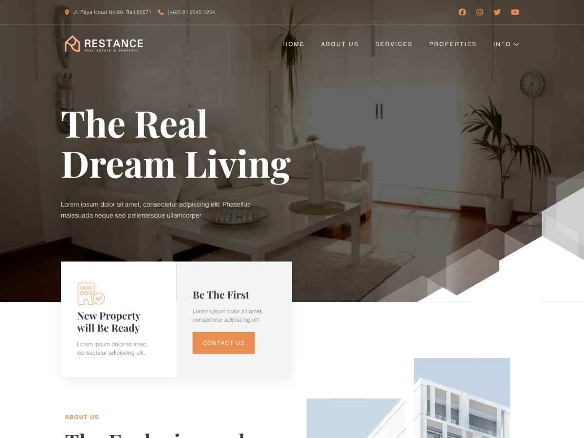 Restance theme screenshot
