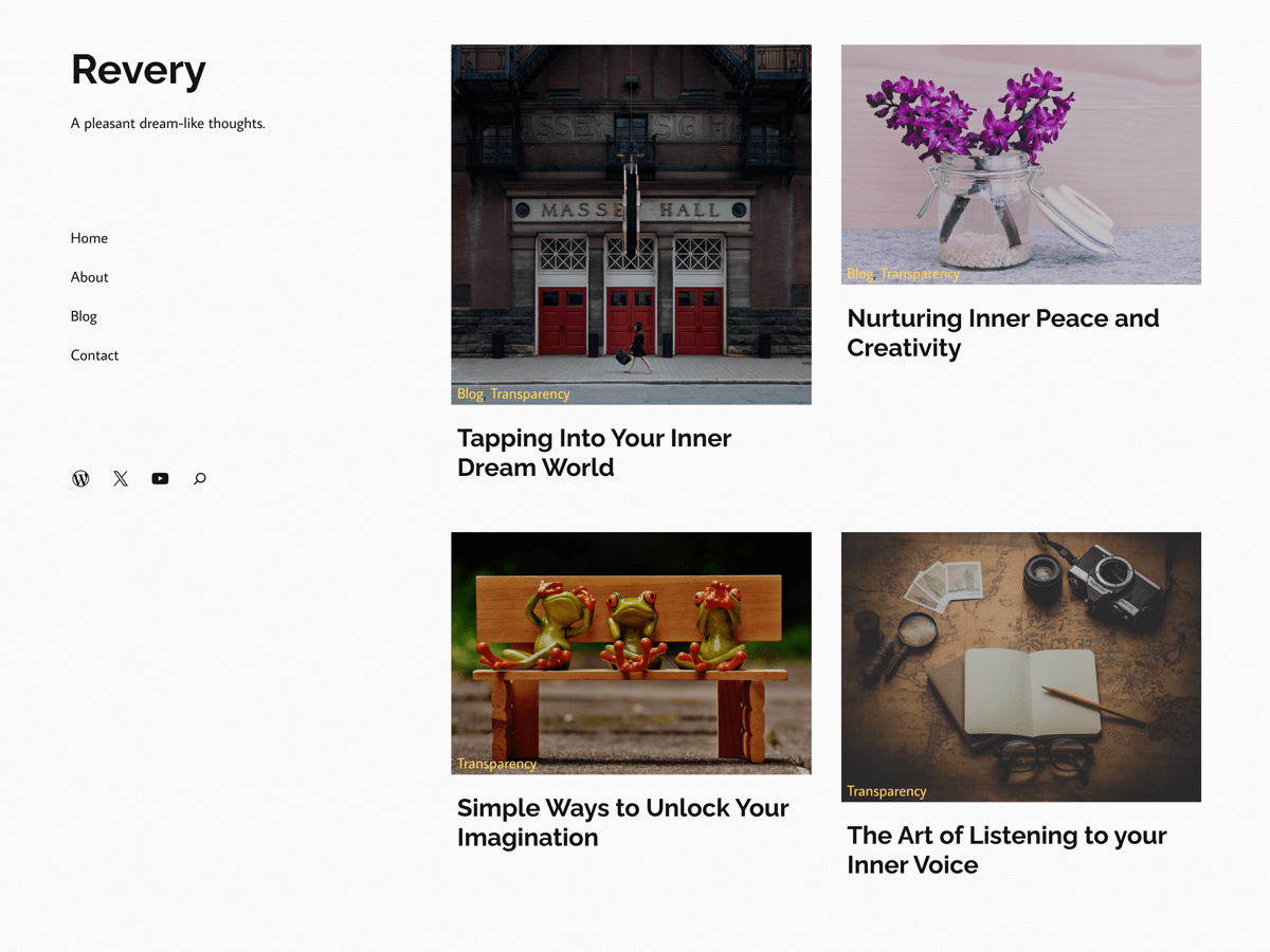 Revery theme screenshot