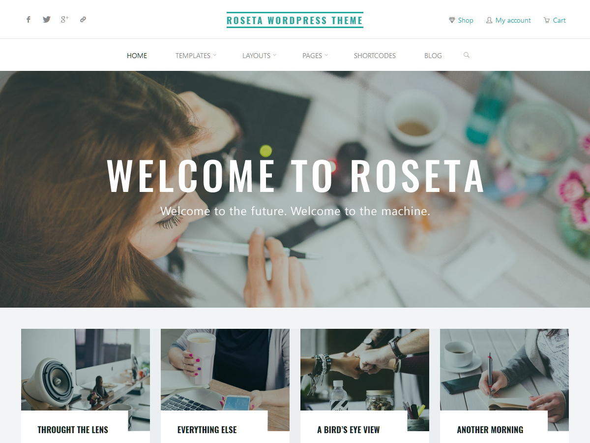 Roseta theme screenshot