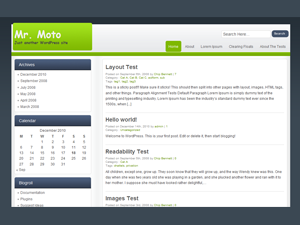rtMoto theme screenshot