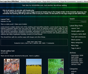 RubiX theme screenshot