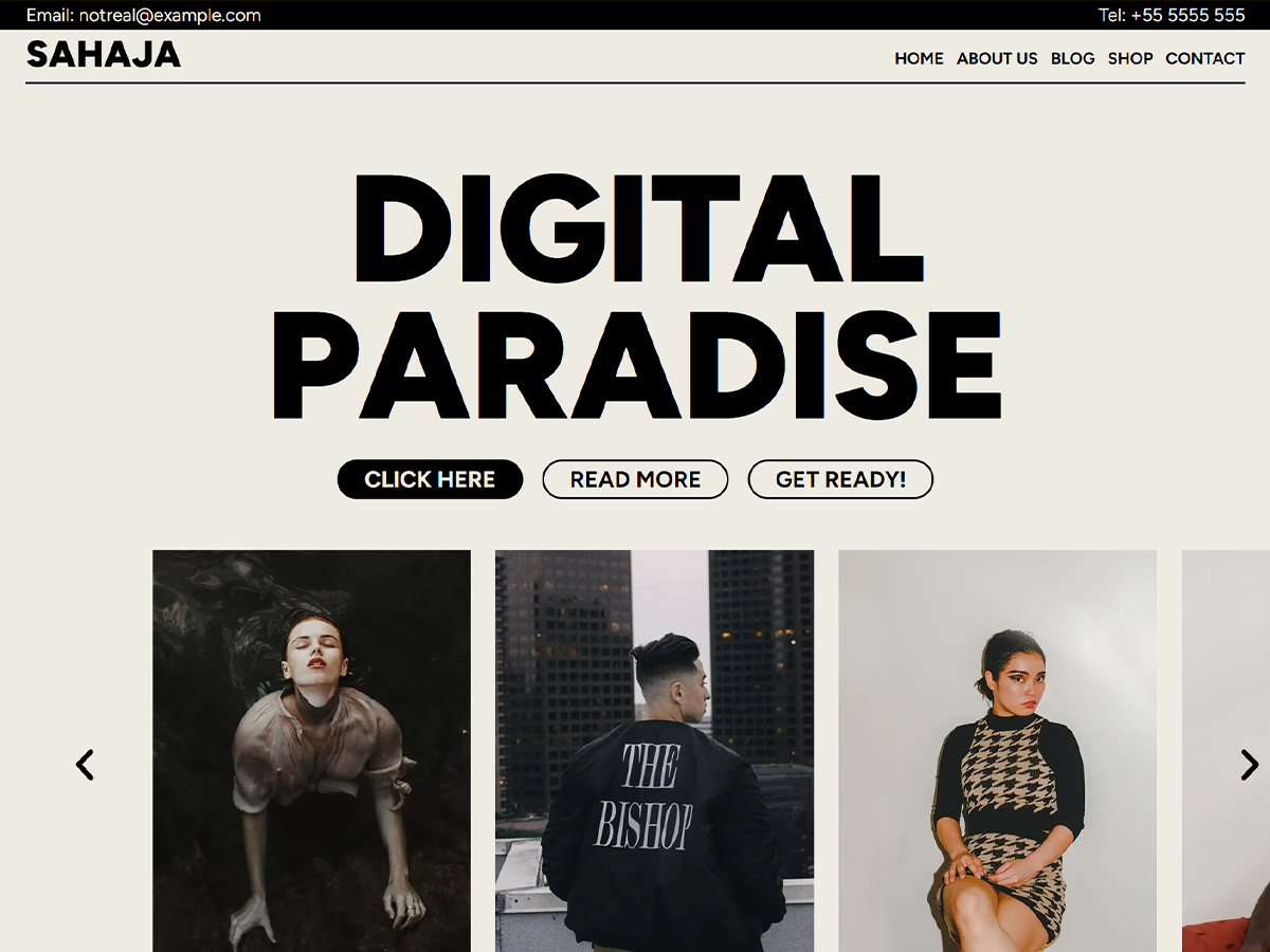 Sahaja theme screenshot