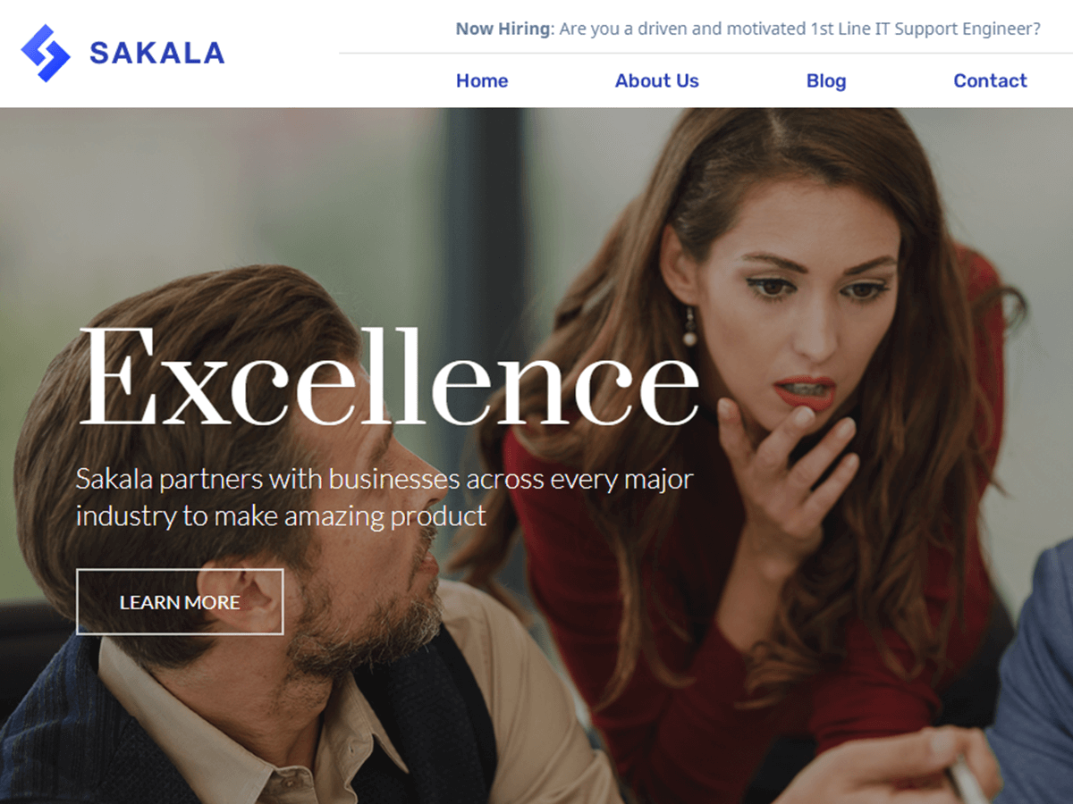 Sakala theme screenshot