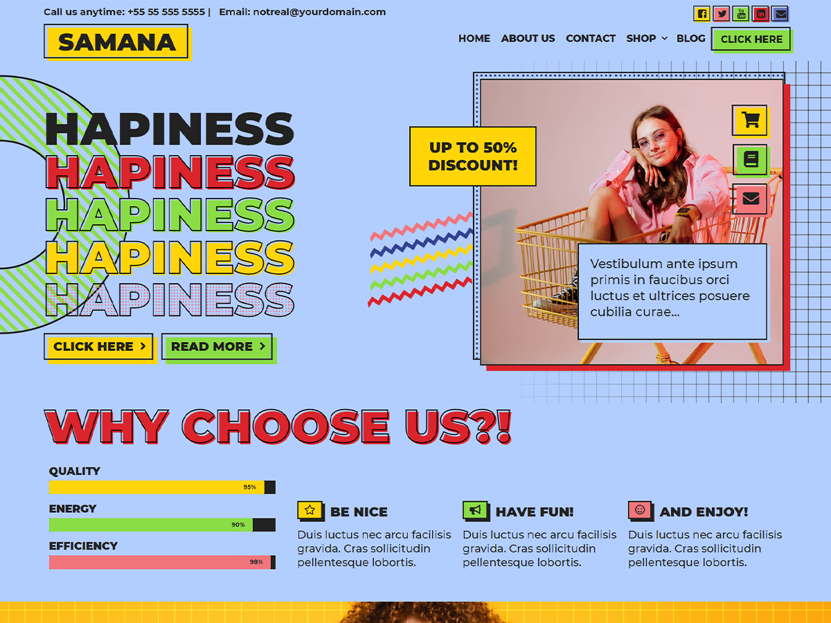 Samana theme screenshot
