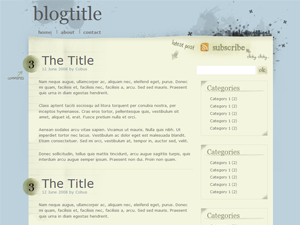 Scruffy theme screenshot