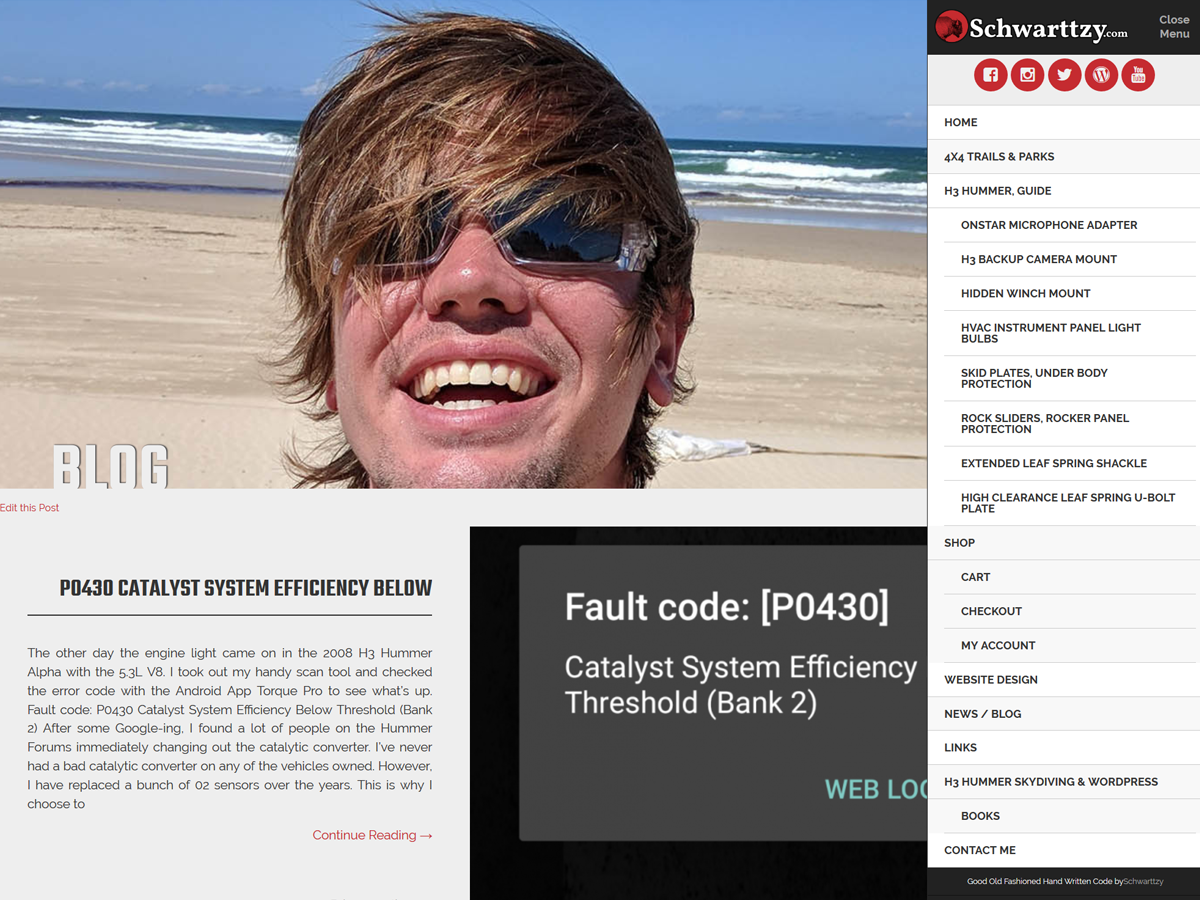 Semper Fi Lite theme screenshot