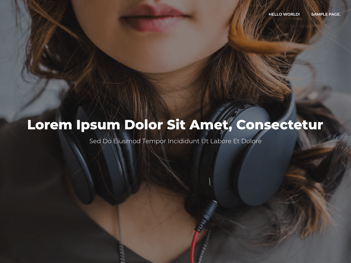 Sensei S2 theme screenshot