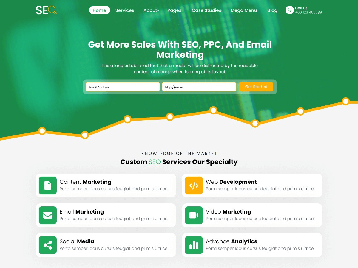 SEO Expert theme screenshot