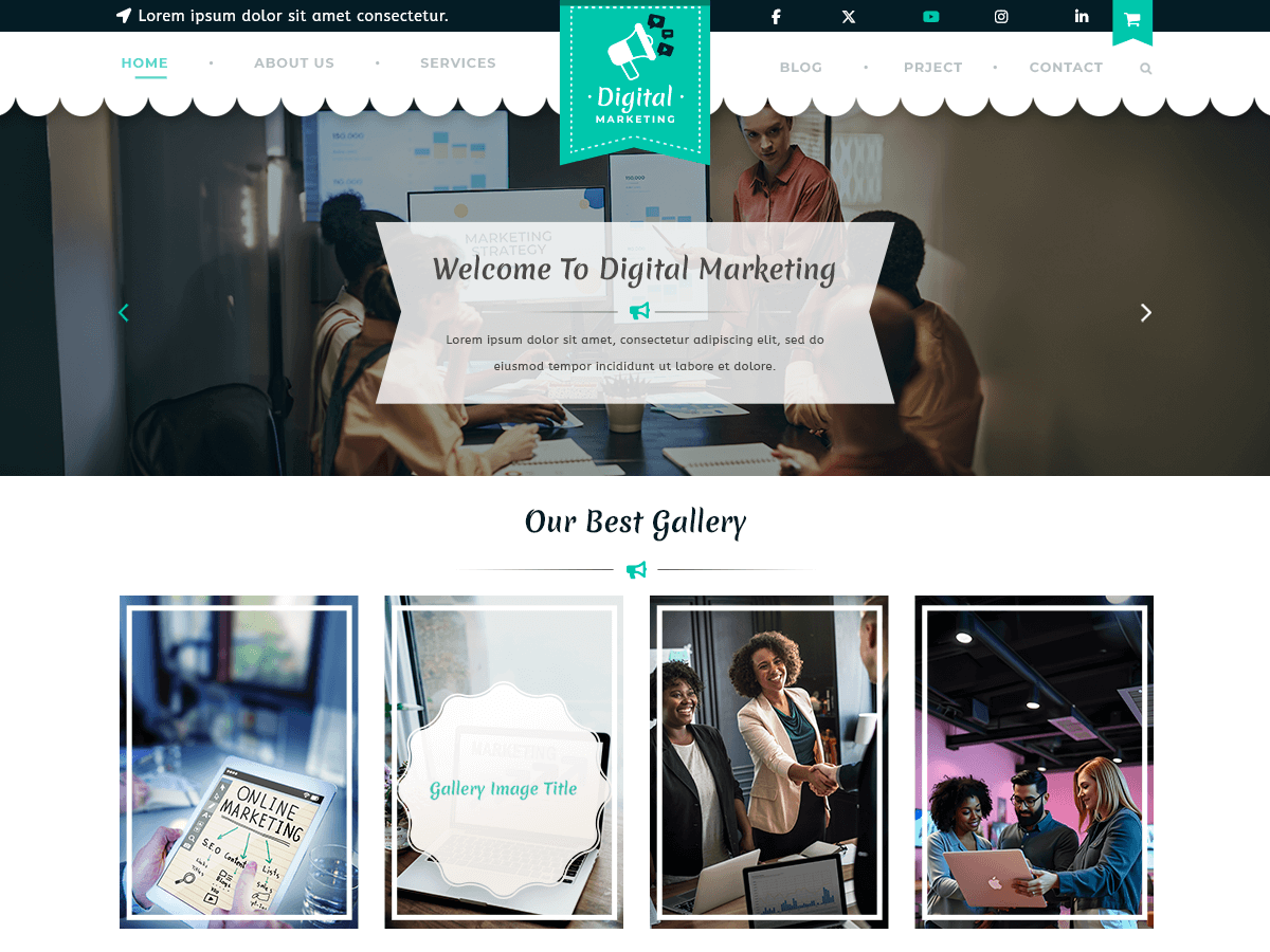SEO Specialist theme screenshot