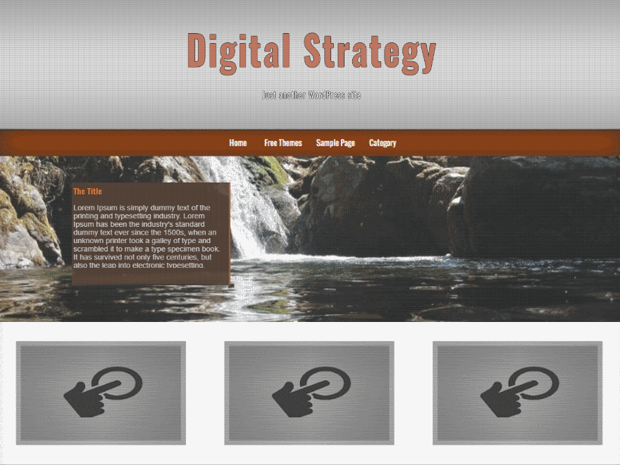 Seo theme screenshot