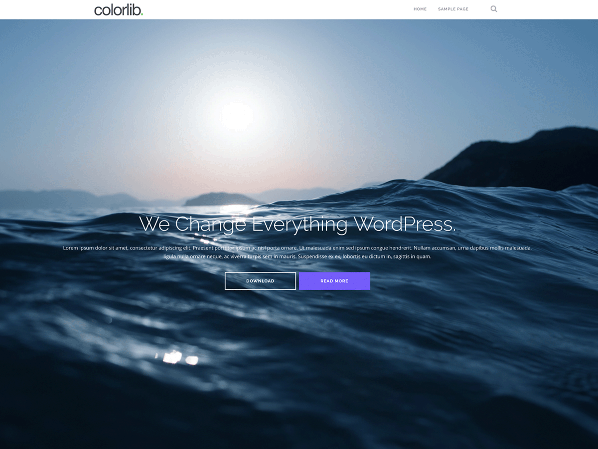 Shapely theme screenshot