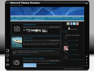 Shiword theme screenshot