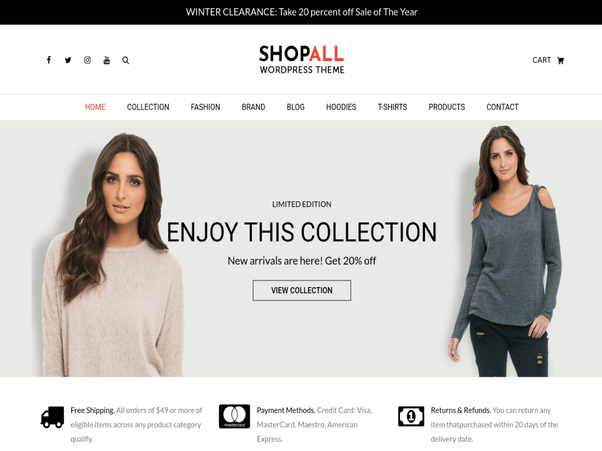 Shopall theme screenshot