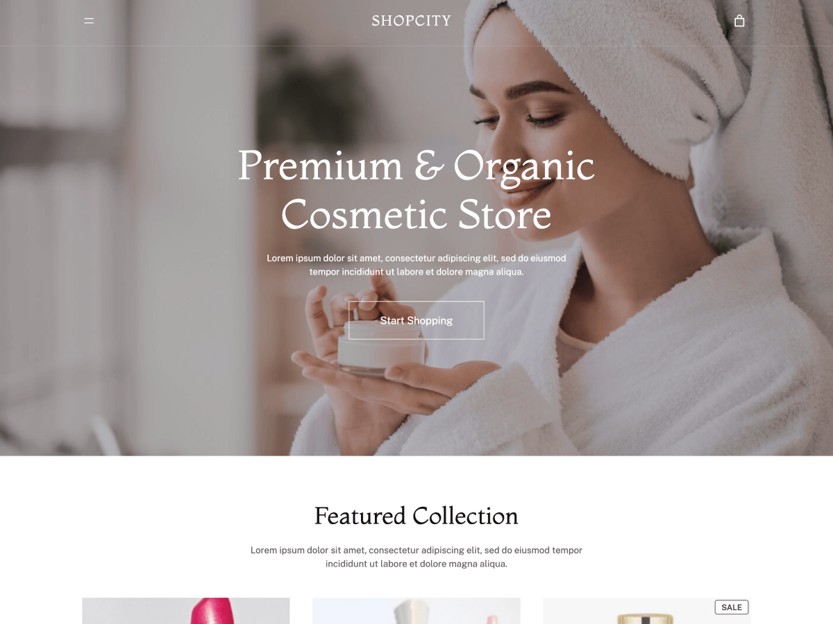 Shopcity theme screenshot