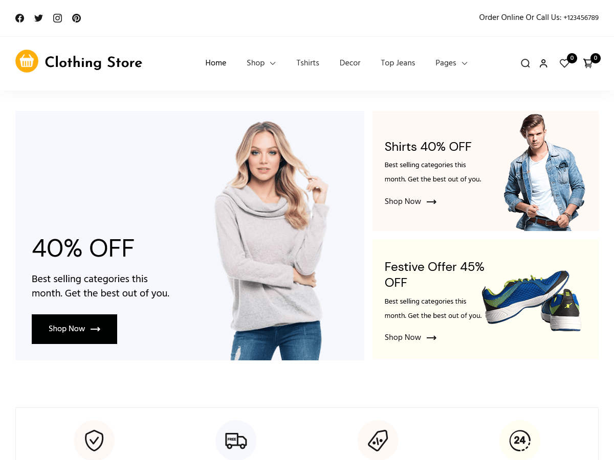 Shopexcel theme screenshot