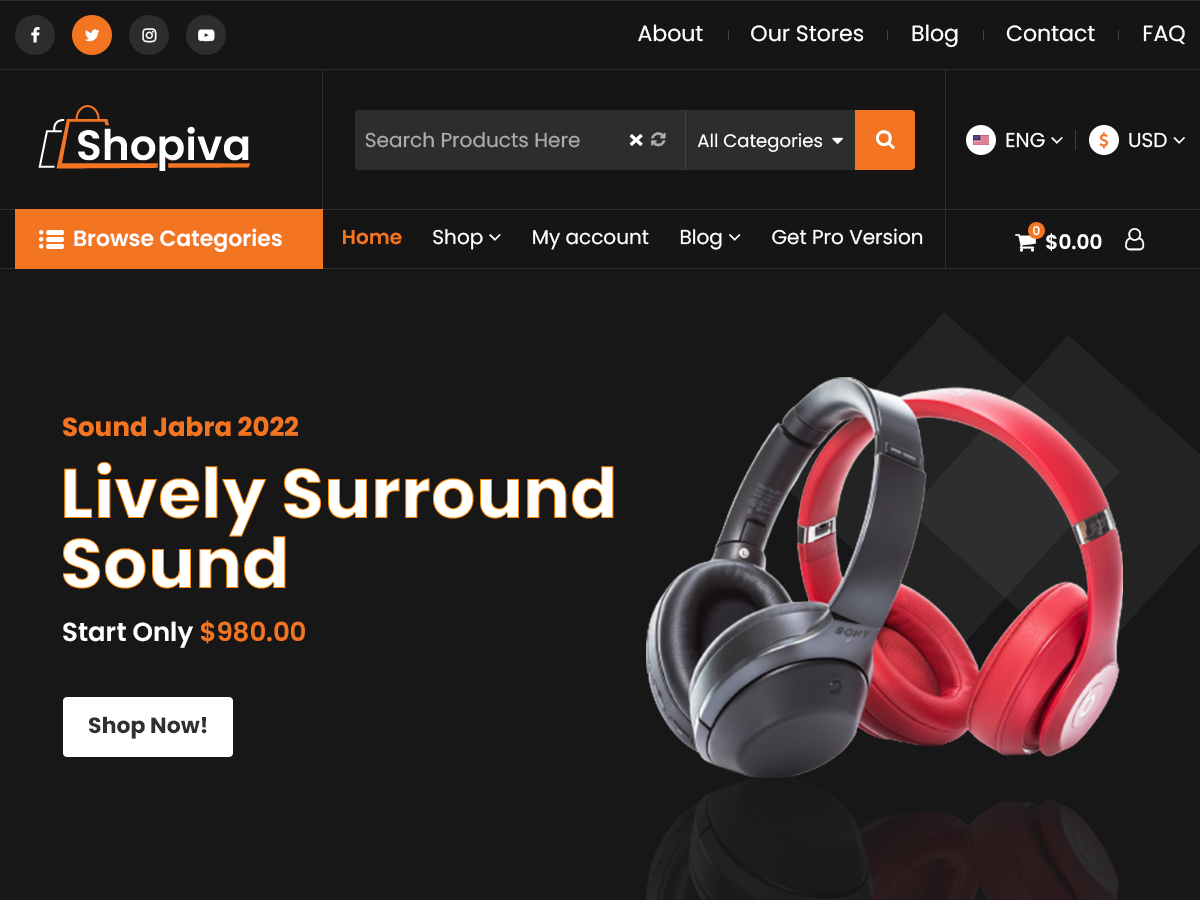 Shopiva theme screenshot