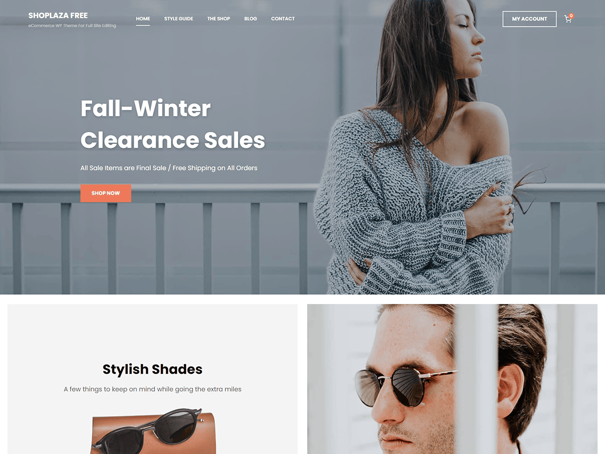 Shoplaza theme screenshot