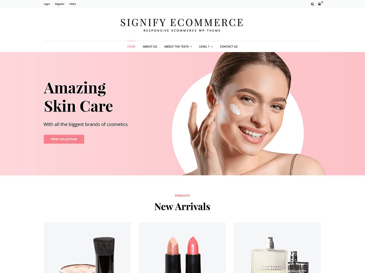Signify eCommerce theme screenshot