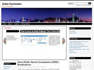 Simple Indy theme screenshot