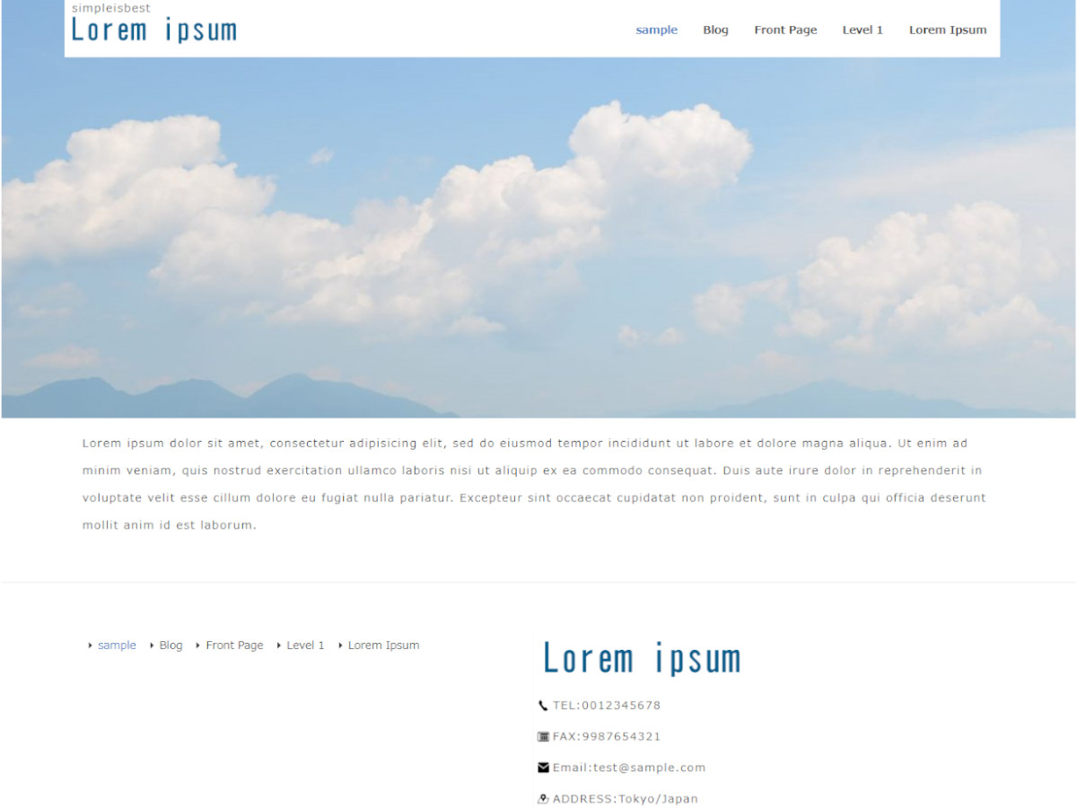 simpleisbest theme screenshot